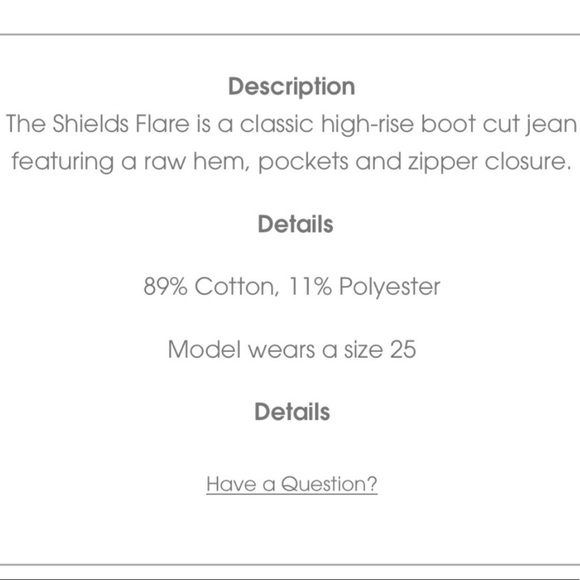 🔥WILDFOX🔥COUTURE SHIELDS FLARE WASHED DENIM BLUE JEANS SIZES 24/27/30 NWT - Picture 6 of 7